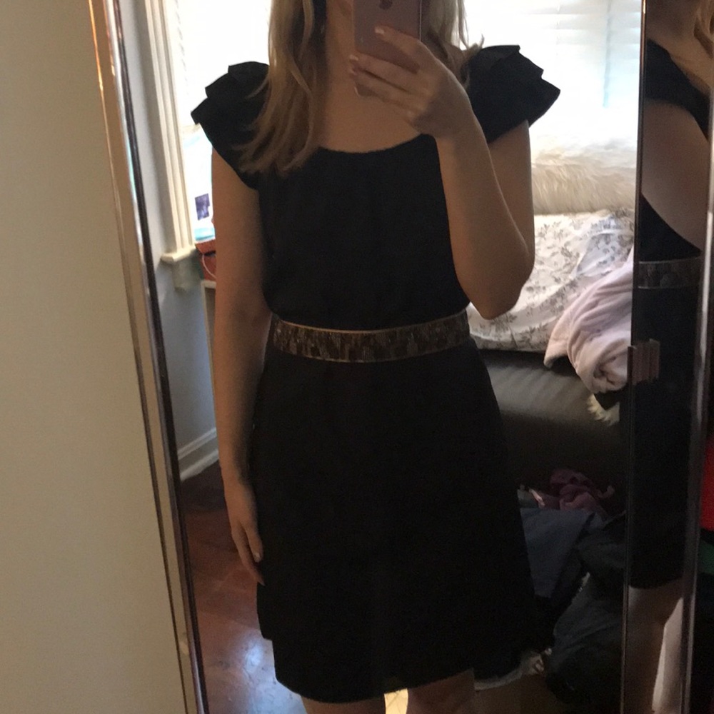Loft | Fun Little Black Dress